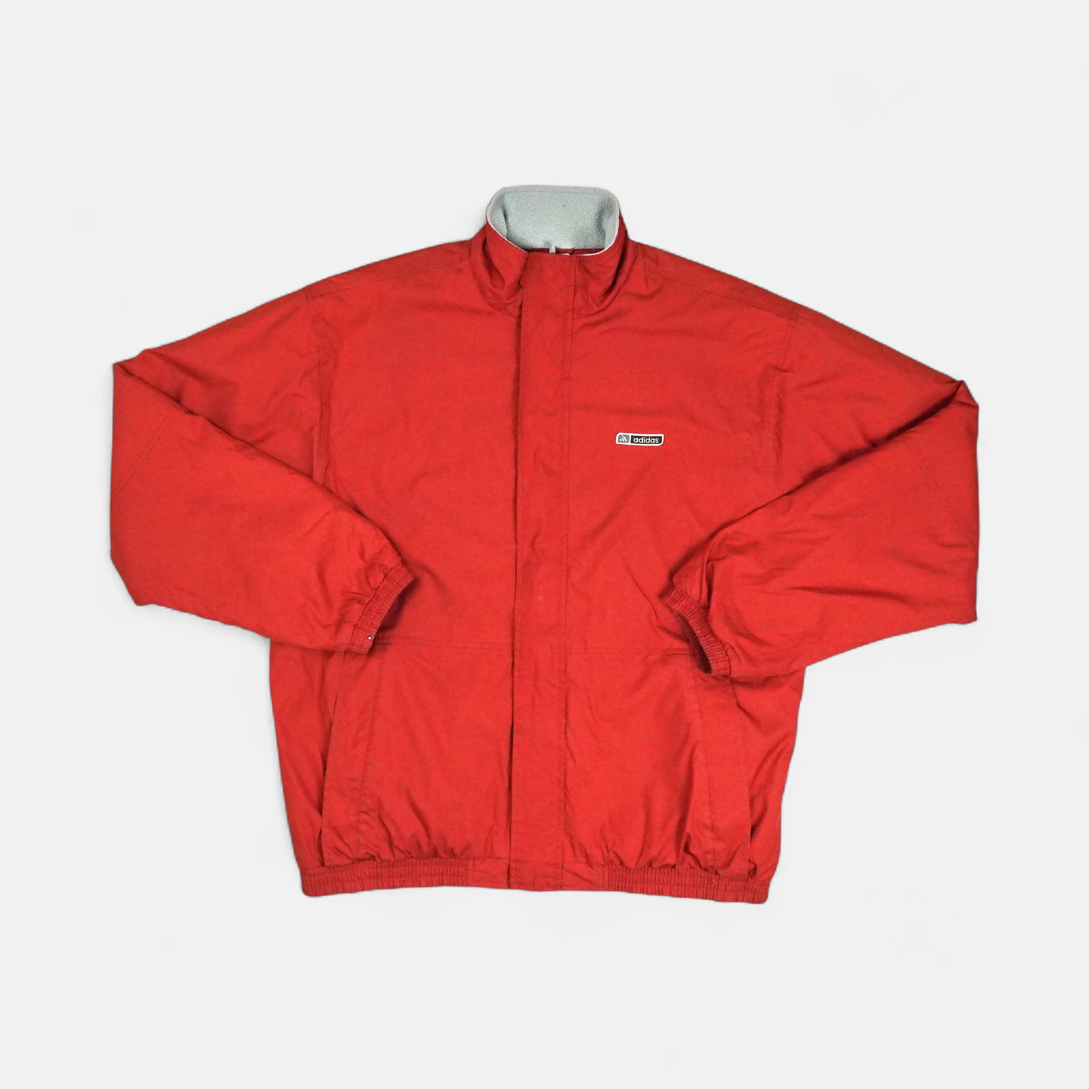 Vintage Adidas Red Jacket (L)