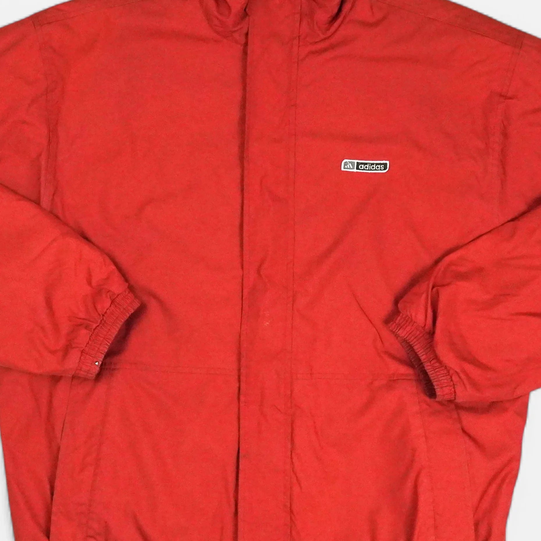 Vintage Adidas Red Jacket (L)