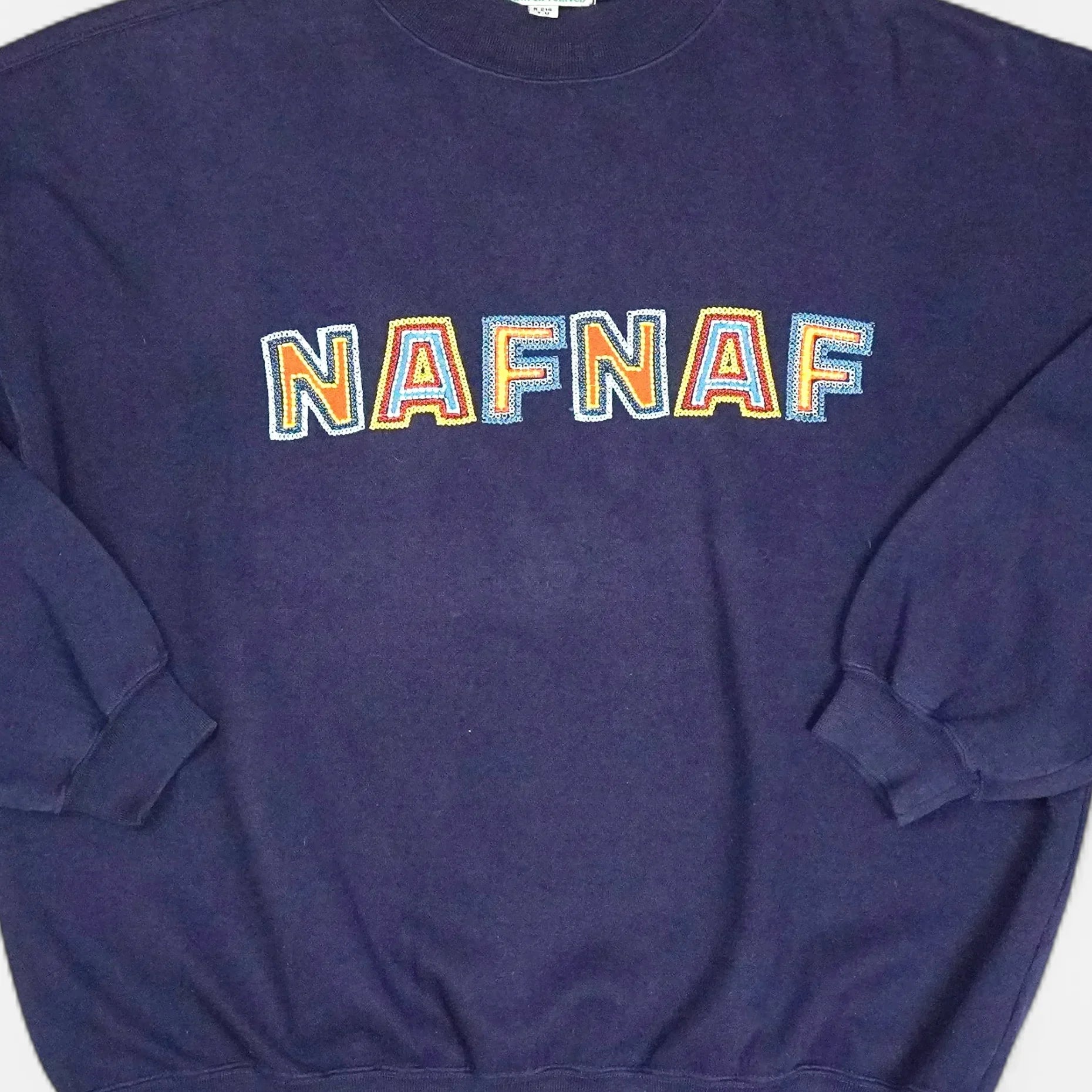 Vintage Nafnaf Navy Sweatshirt (L)