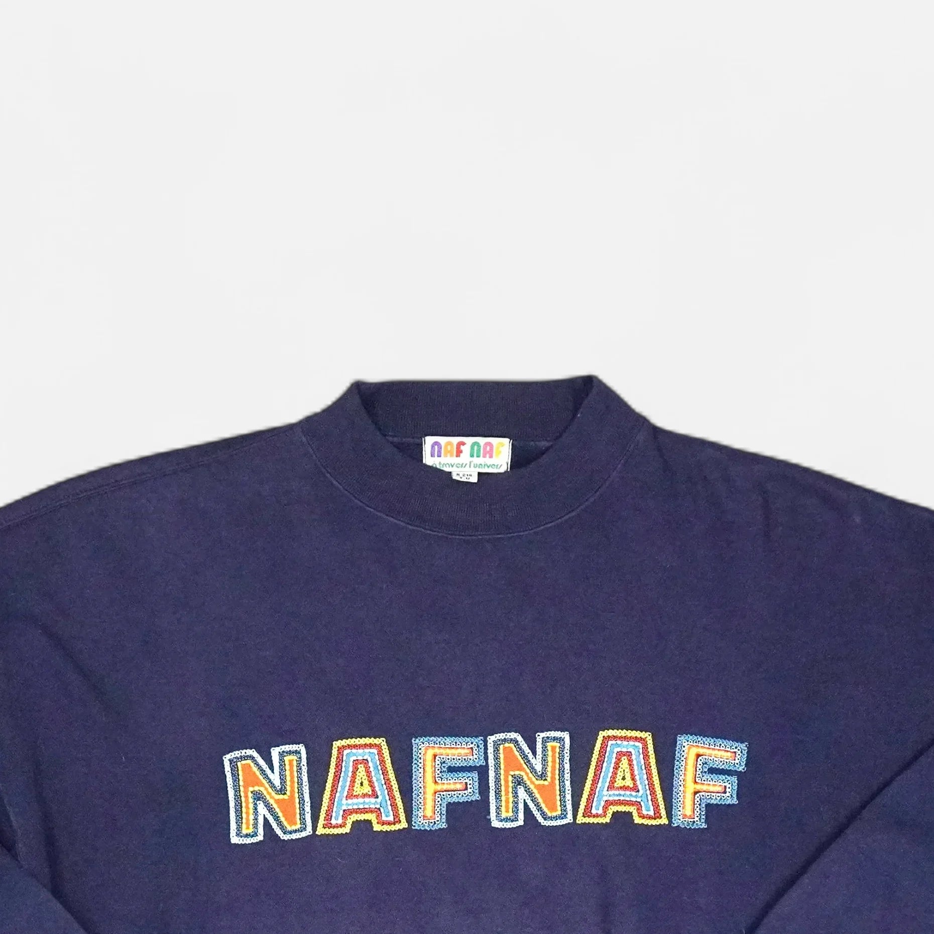 Vintage Nafnaf Navy Sweatshirt (L)