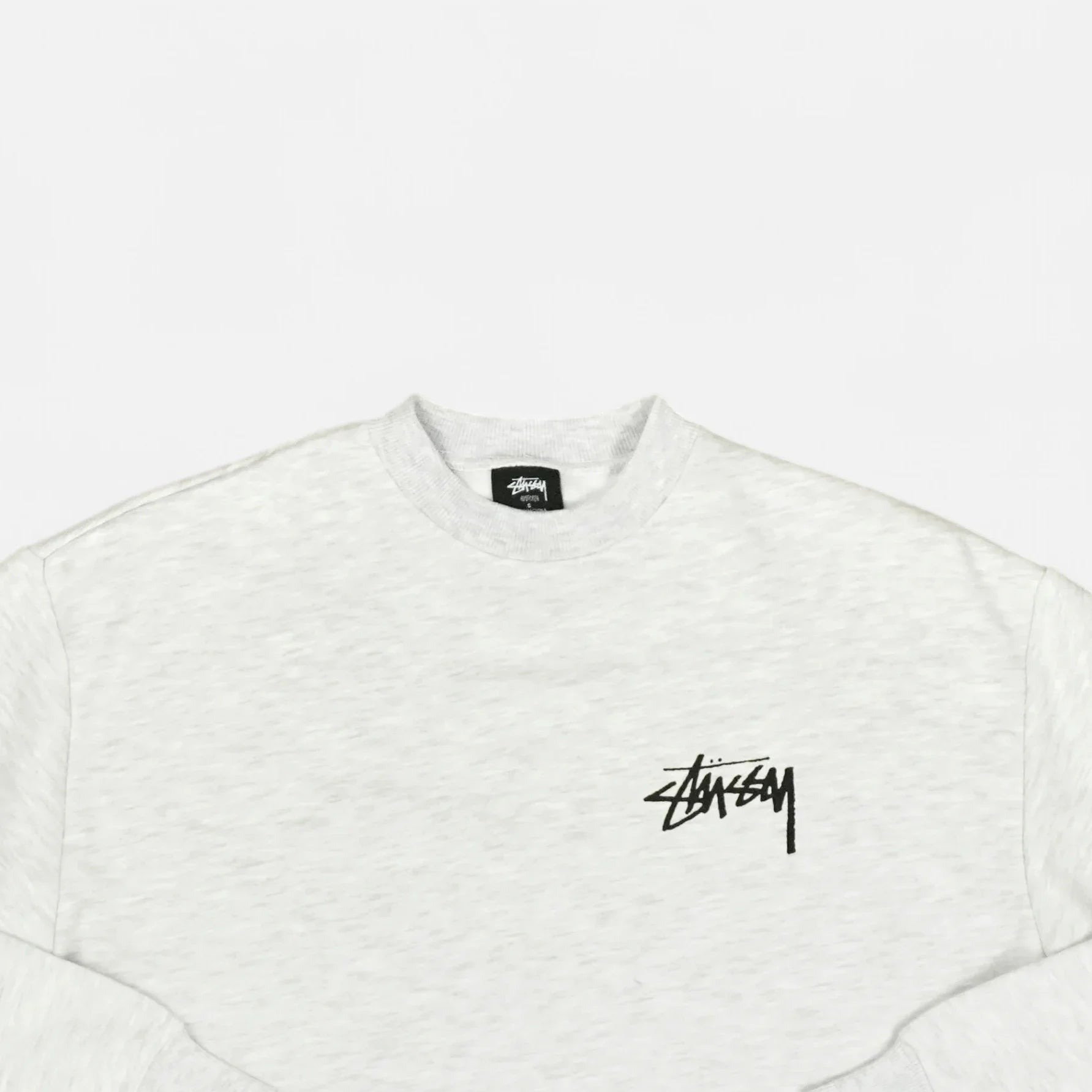 Stüssy Grey Stüssy crewneck sweatshirt