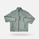 Vintage Grey lightweight windbreaker jacket (M)