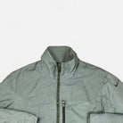 Vintage Grey lightweight windbreaker jacket (M)