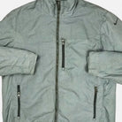 Vintage Grey lightweight windbreaker jacket (M)