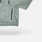 Vintage Grey lightweight windbreaker jacket (M)