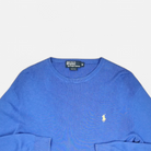 Vintage Polo By Ralph Lauren Blue Knit Jumper (M)