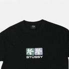 Stüssy Black Flower T-shirt