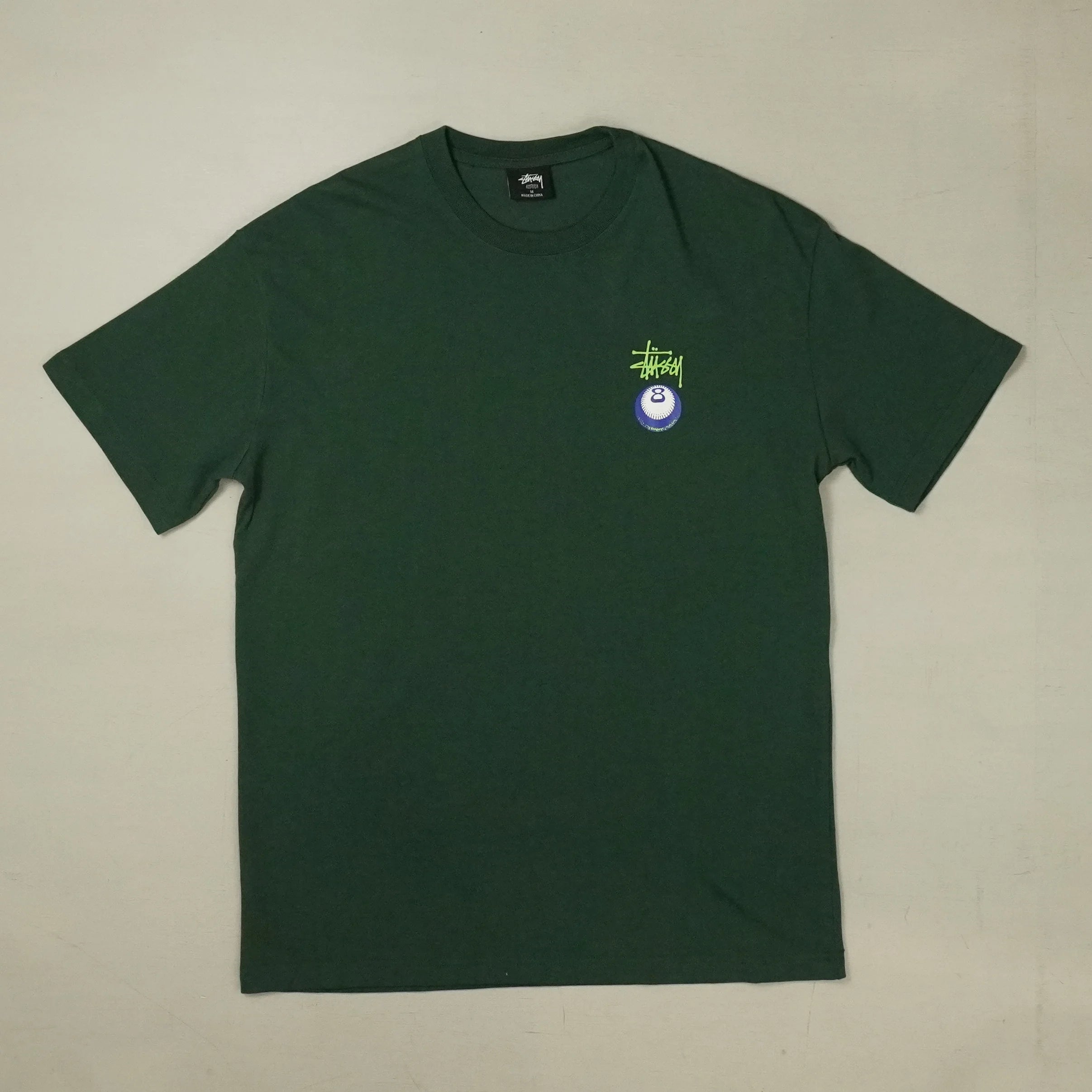 Stüssy Green 8 Ball T-shirt