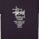 Stüssy Purple World Tour T-shirt
