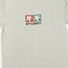 Stüssy Grey Flower T-shirt