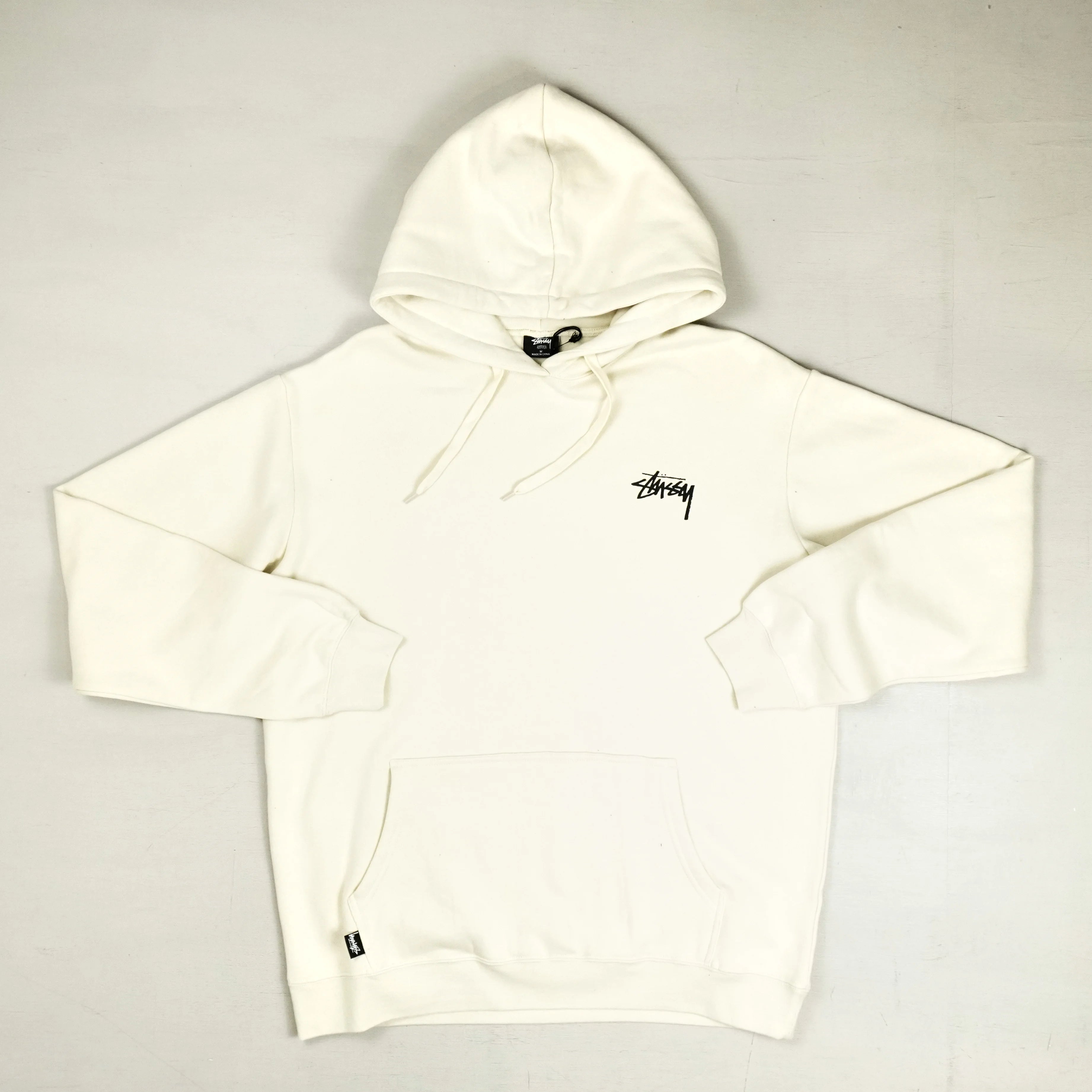 Stussy Beige Graphic Hoodie