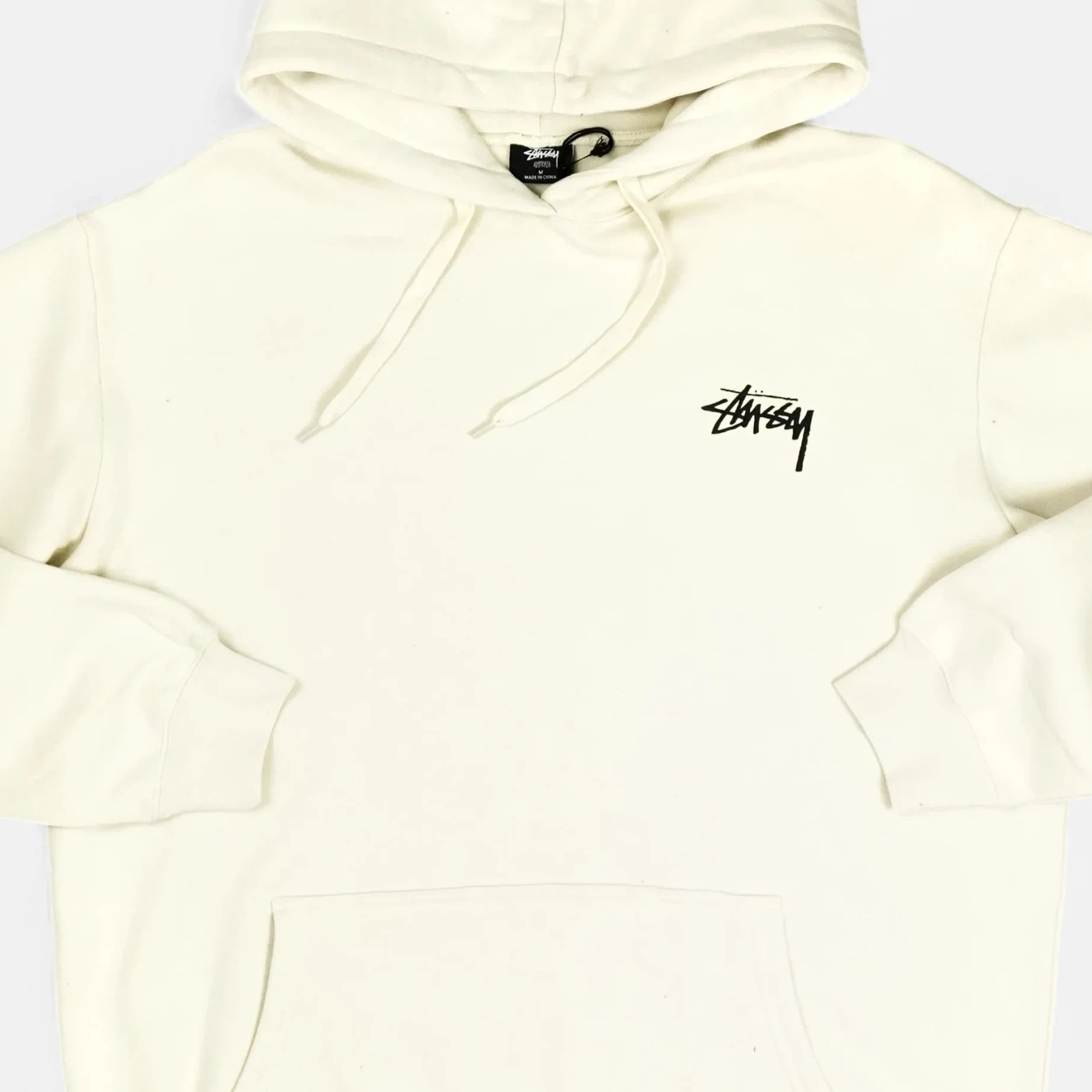Stussy Beige Graphic Hoodie