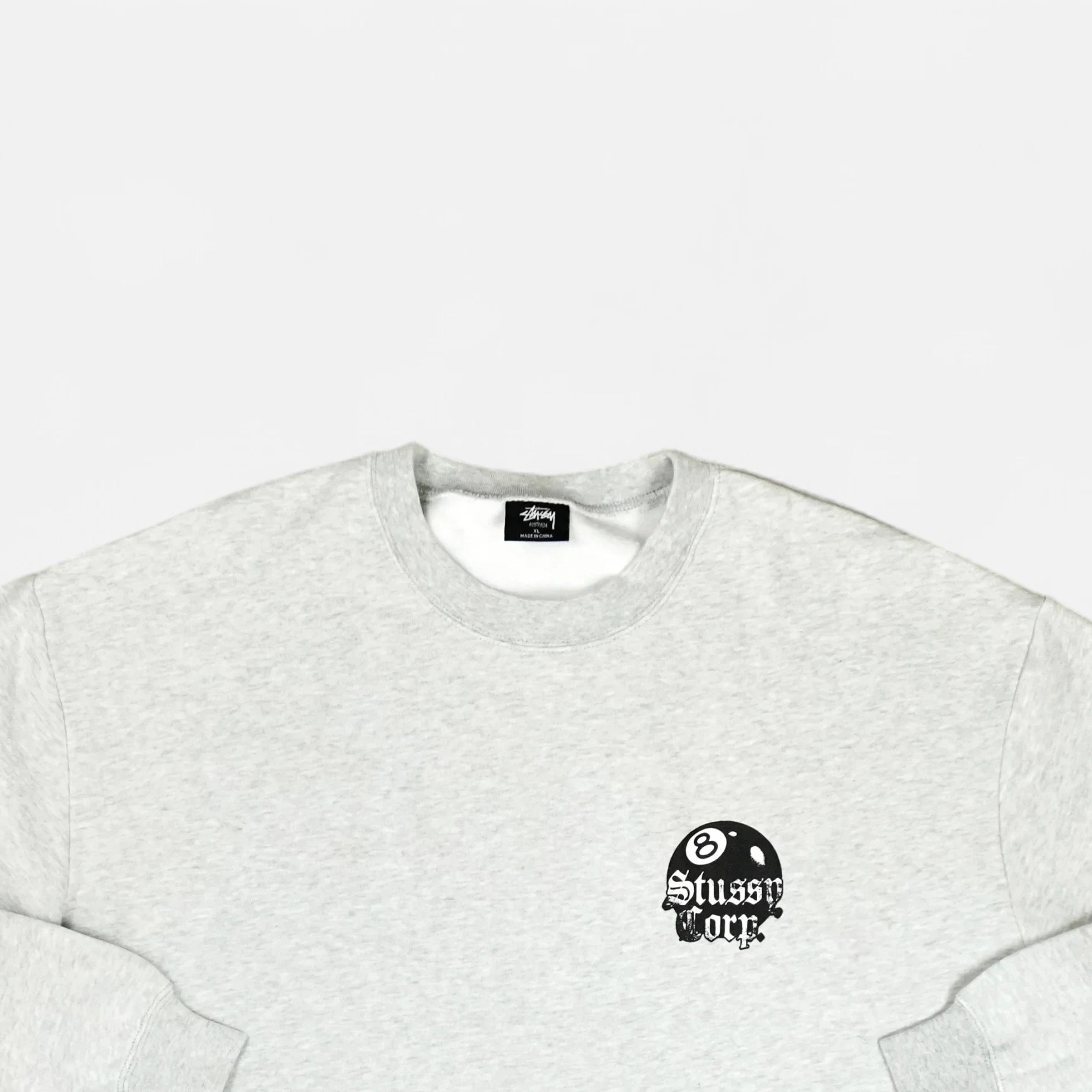 Stüssy Grey Crewneck sweatshirt