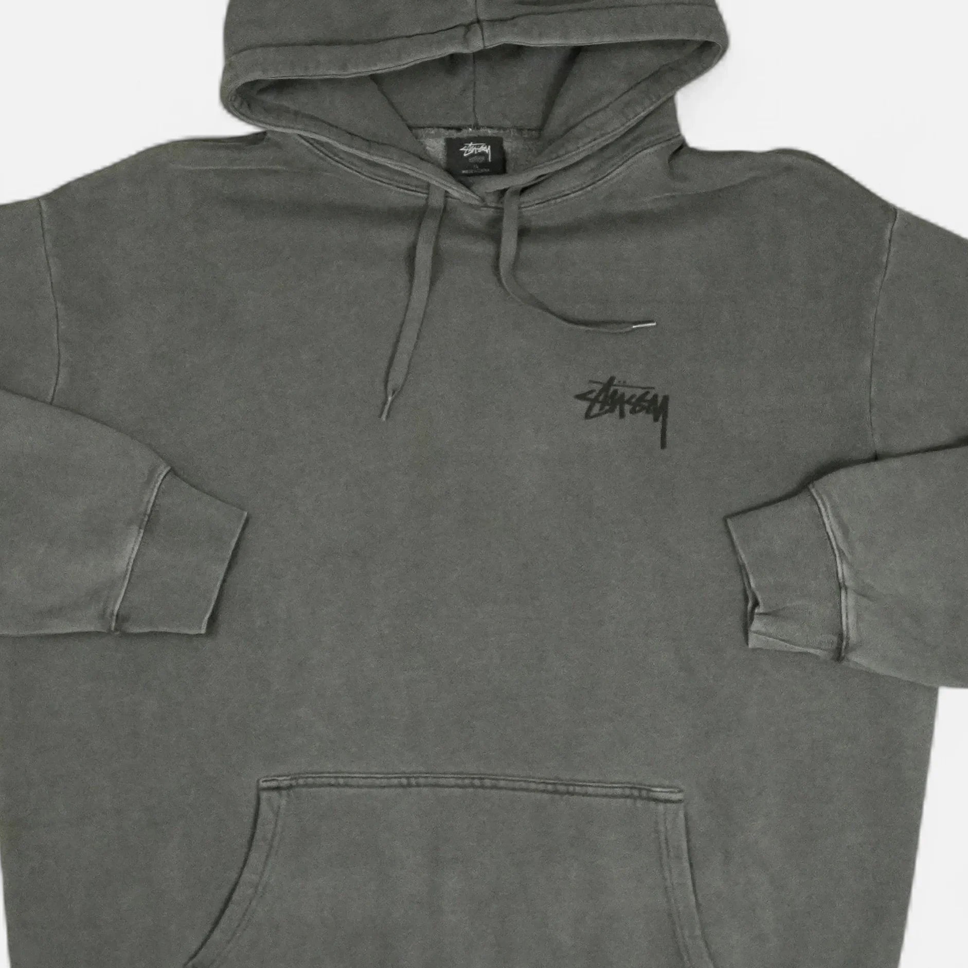 Stüssy Grey hoodie sweatshirt