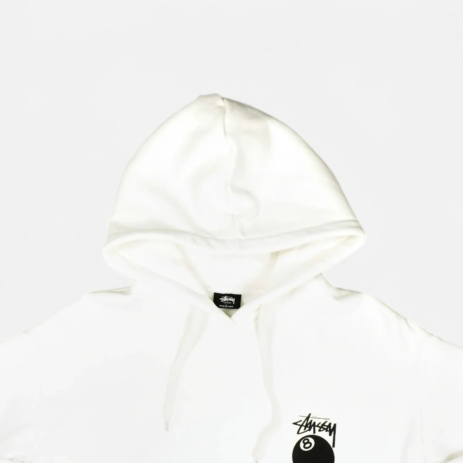 Stüssy White Hoodie