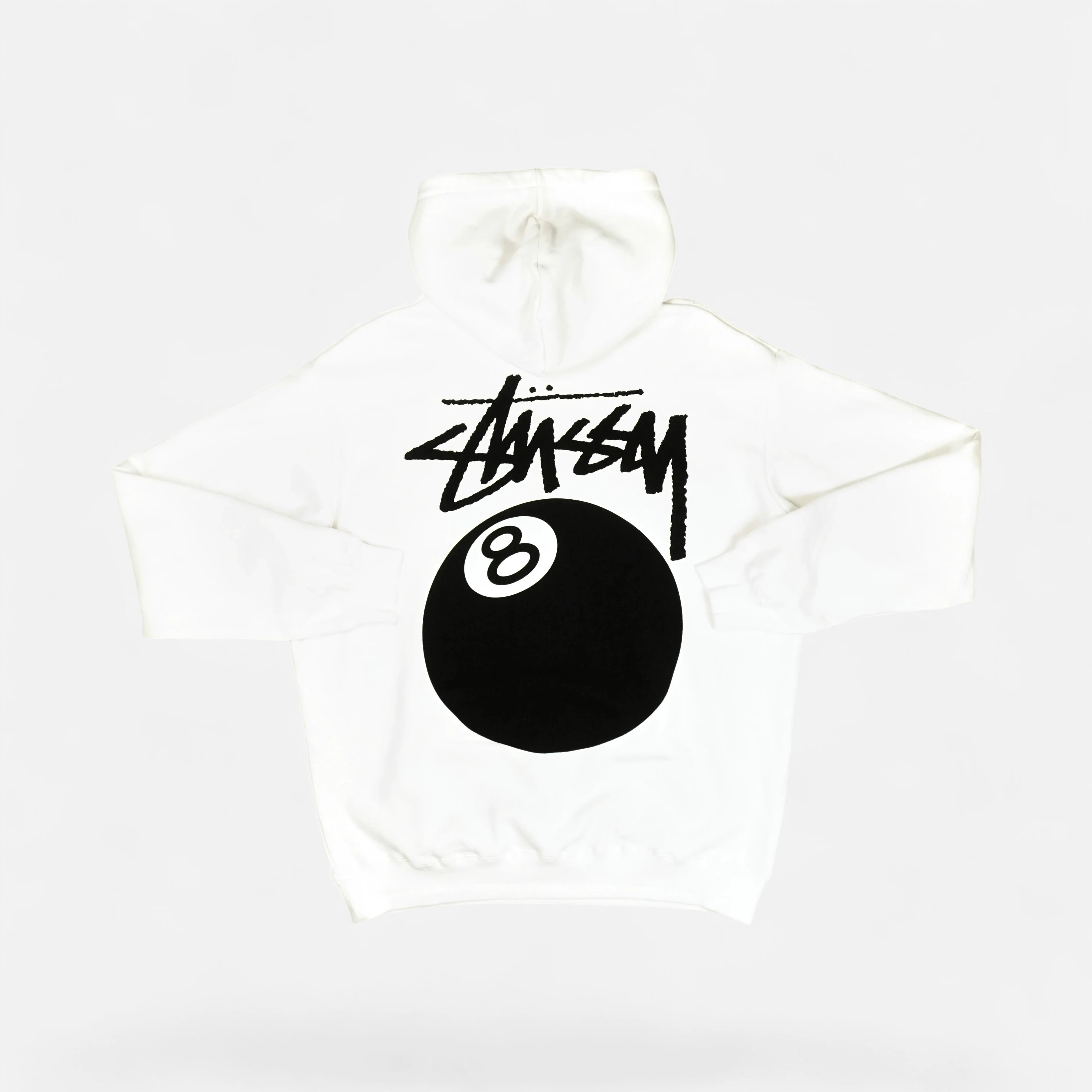 Stüssy White Hoodie
