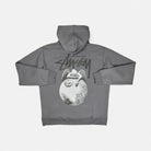 Stussy Grey Fallen Angel Hoodie