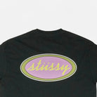 Stussy Black Purple Graphic T-shirt