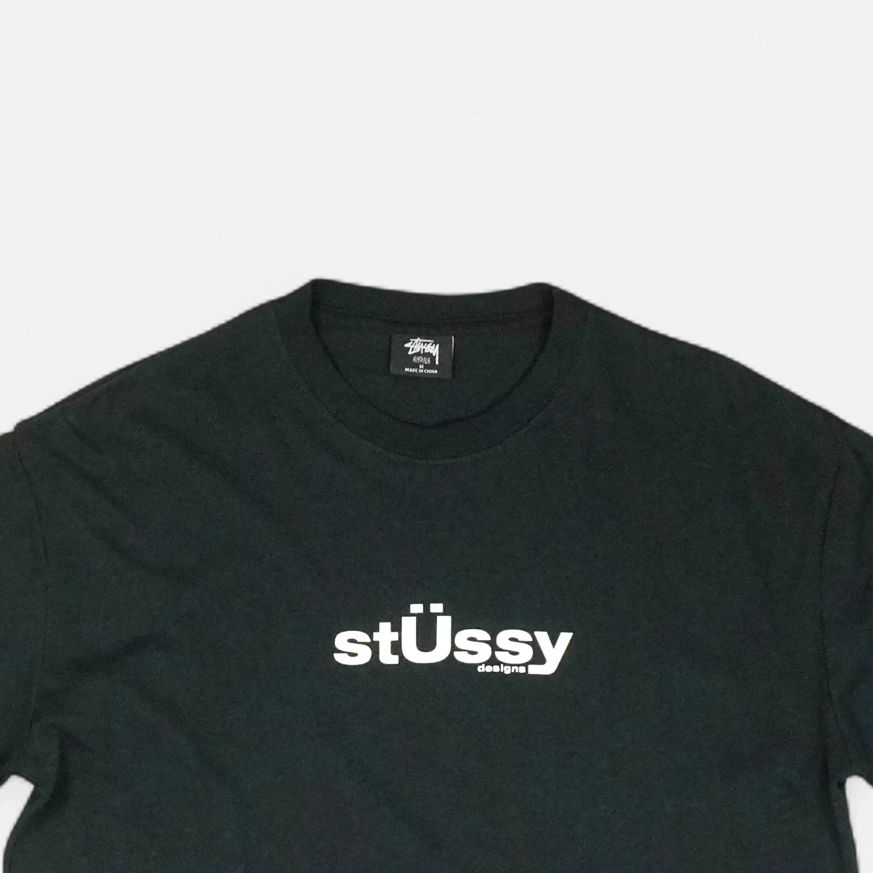 Stussy Black Graphic T-shirt