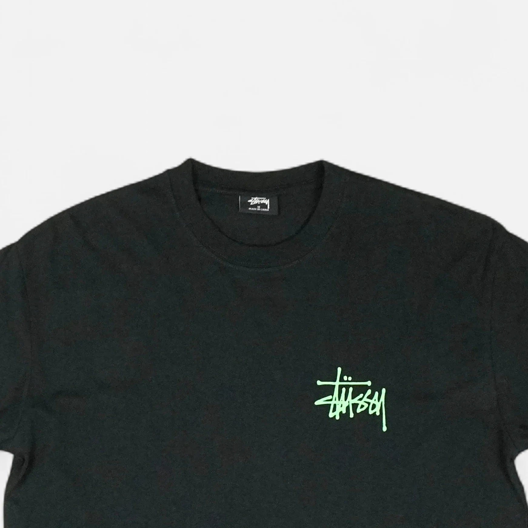 Stussy Black Graphic T-shirt