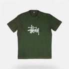 Stussy Green Graphic T-shirt