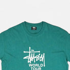 Stussy Green Graphic T-shirt