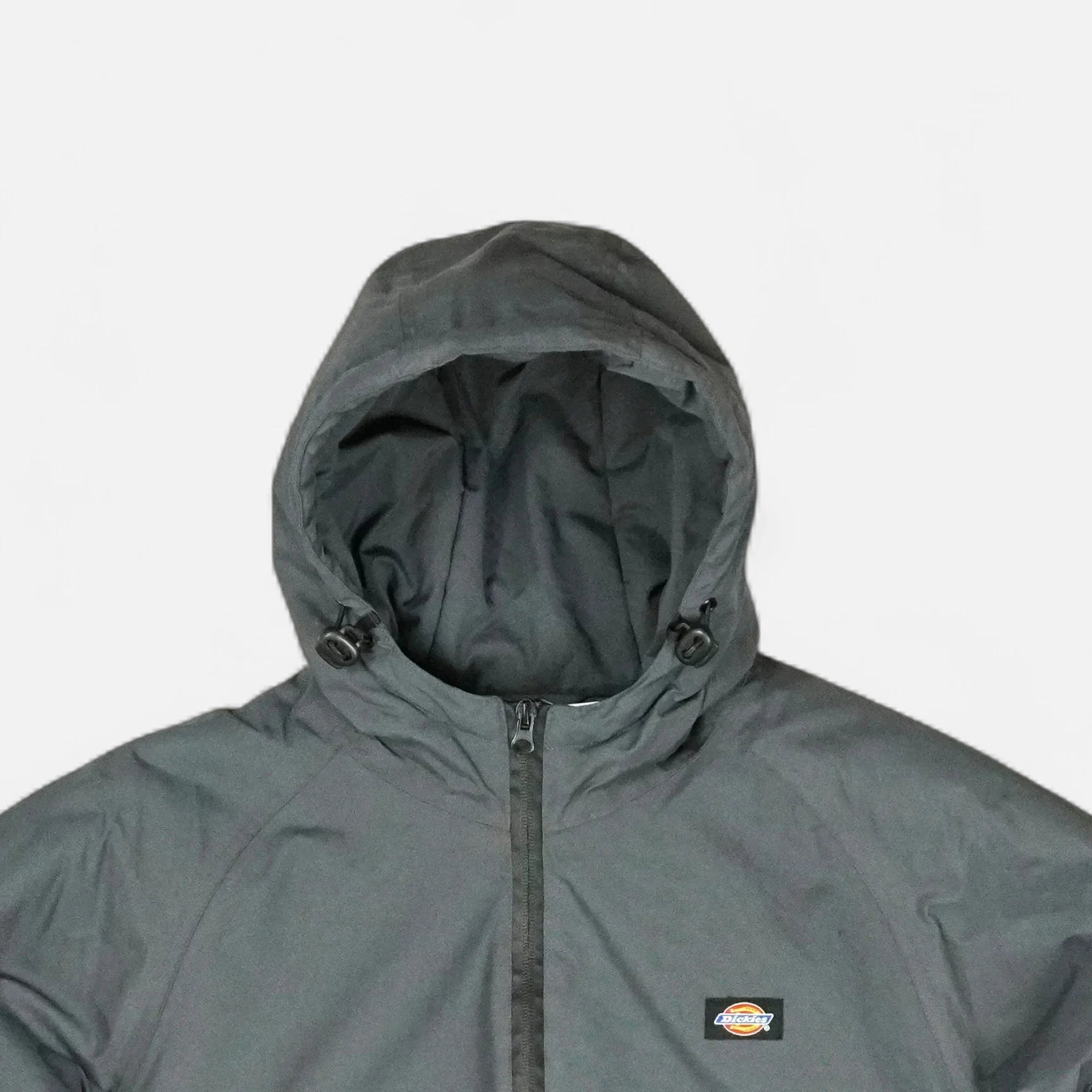 Vintage Dickies Grey Hooded Coat (S)
