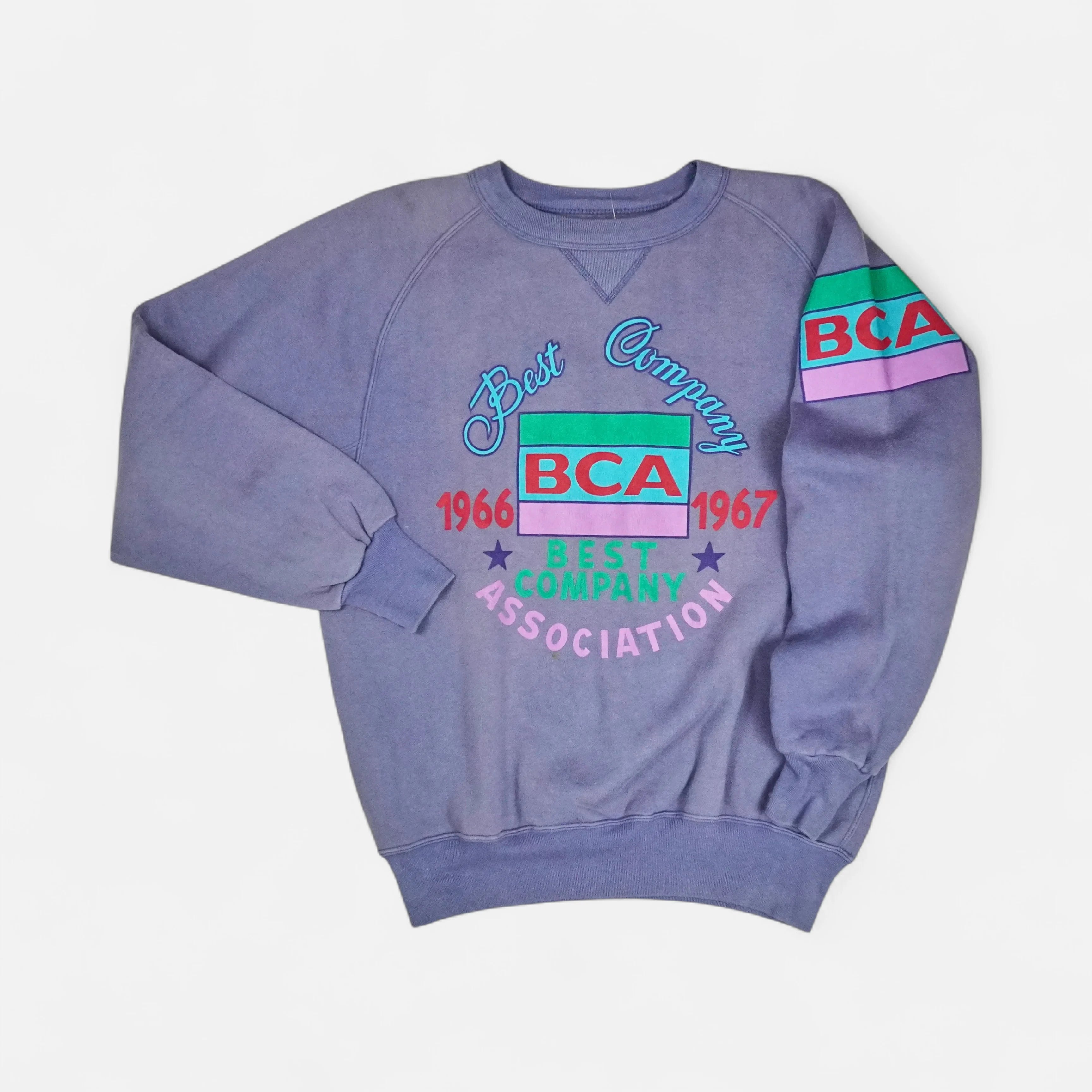 Vintage Best Company Purple Sweatshirt (L)