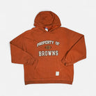 Vintage Orange Cleveland Browns hoodie (XL)