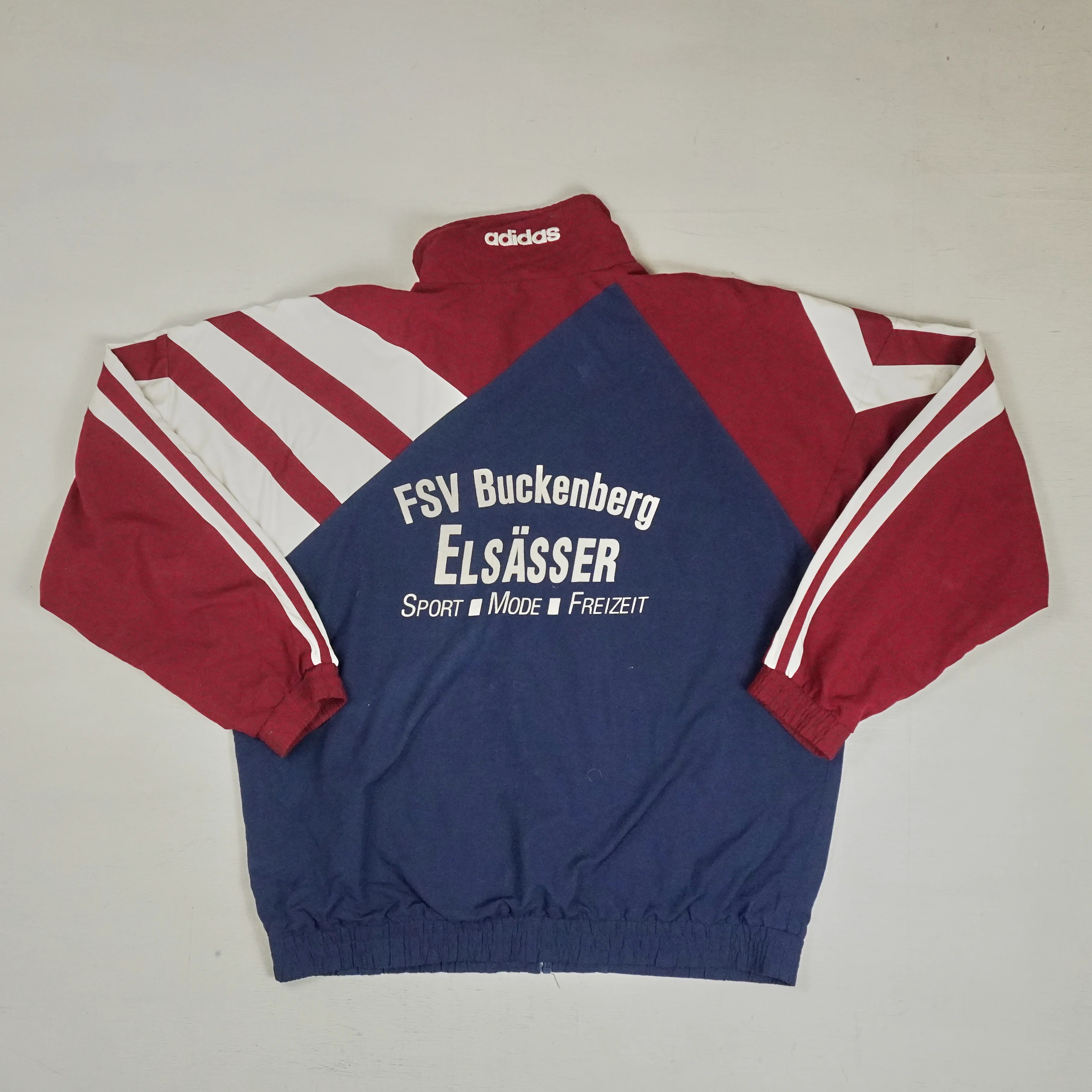 Vintage Adidas Navy track jacket (L)