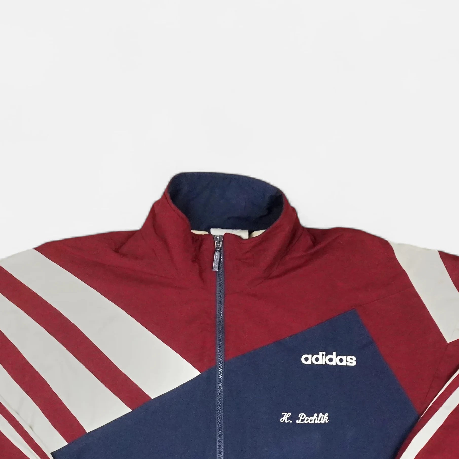 Vintage Adidas Navy track jacket (L)