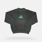 Vintage Adidas Black sweatshirt (L)
