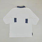 Vintage Polo Sport Ralph Lauren White long-sleeve rugby polo shirt (XL)
