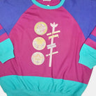 Vintage Pink Sweatshirt / crewneck jumper (XL)