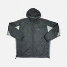 Vintage Nike Black hooded windbreaker jacket (XL)