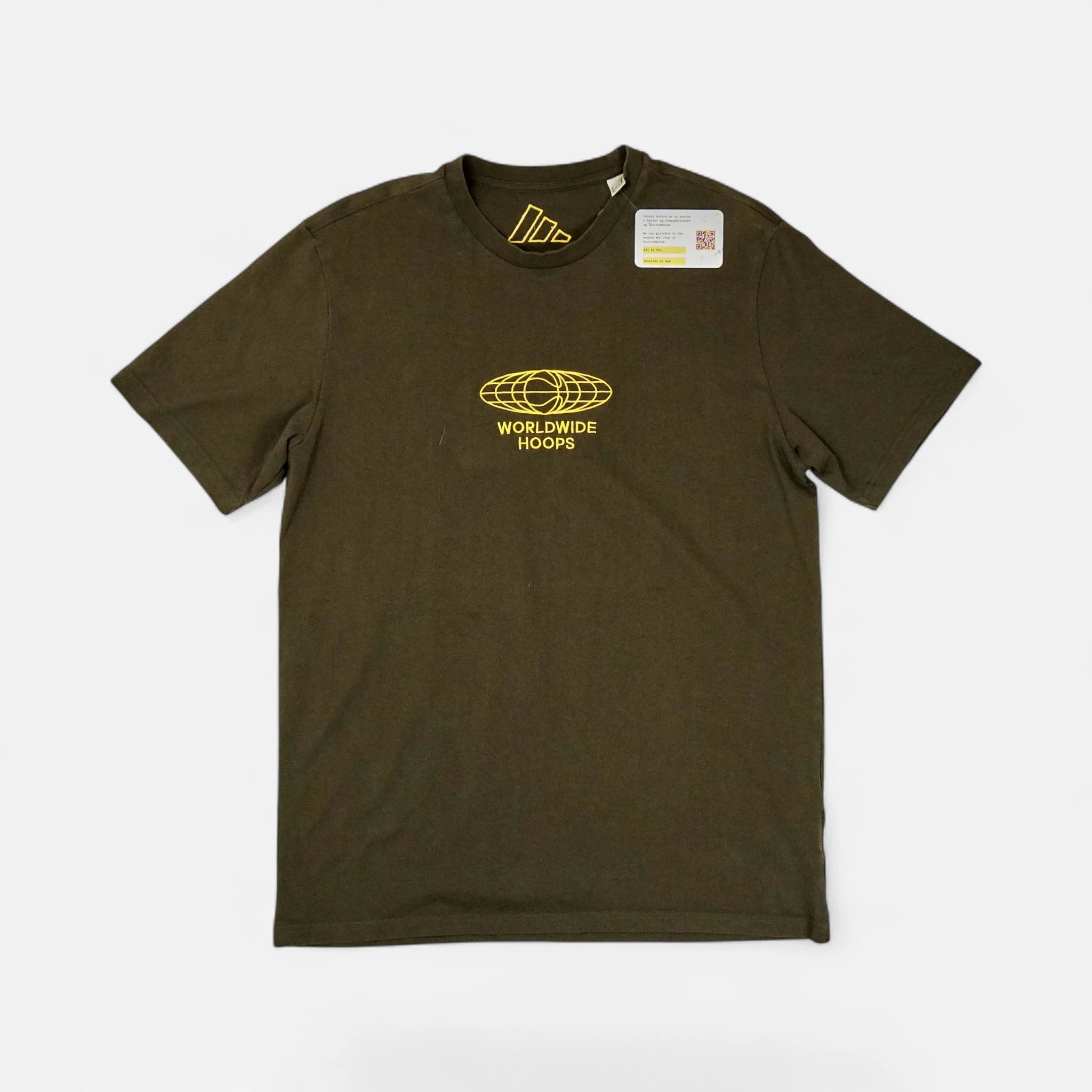 Vintage Adidas Brown T-shirt (Oversized M)