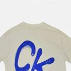 Vintage Calvin Klein Jeans Beige T-shirt (M)