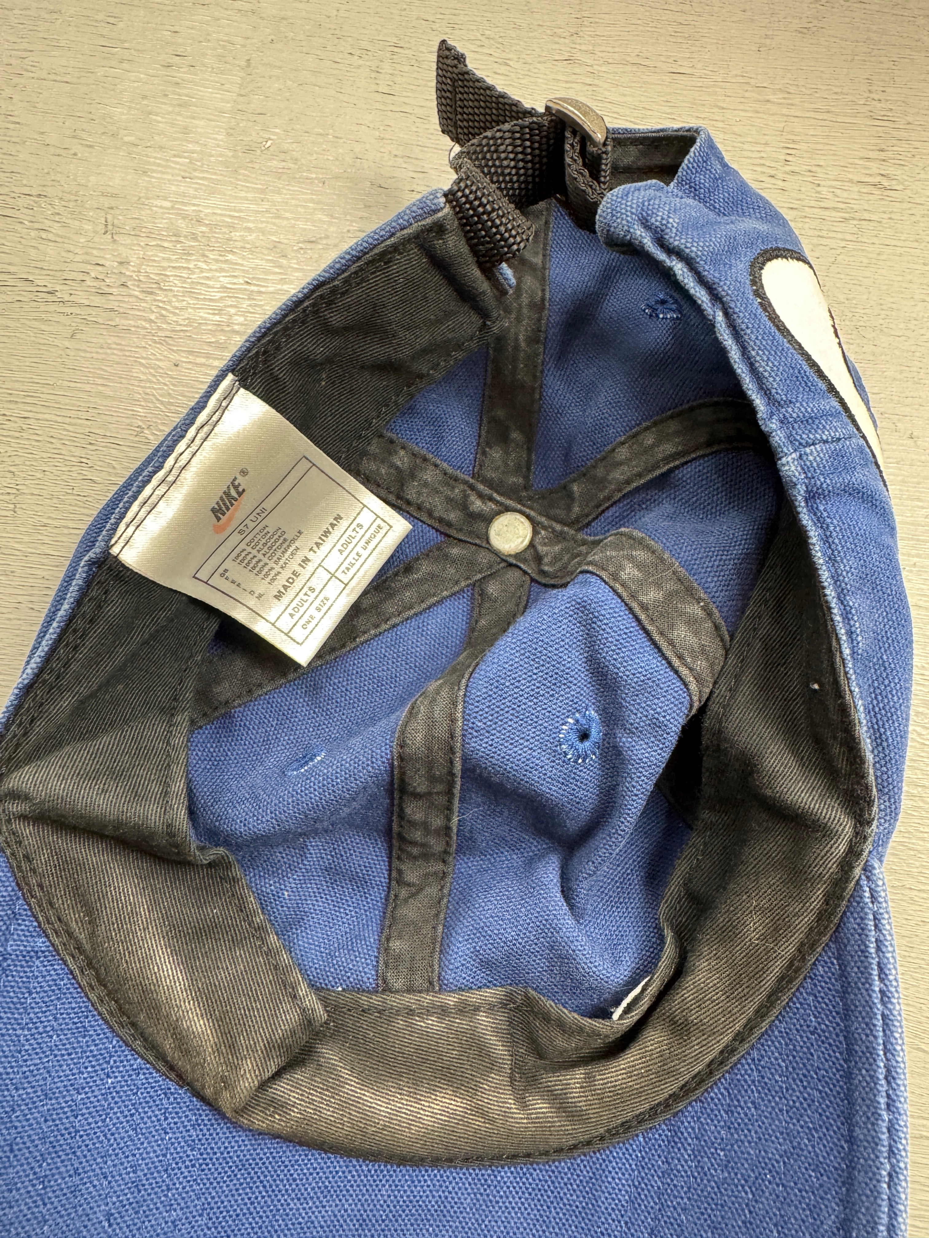 Vintage Nike Blue Cap (One Size)