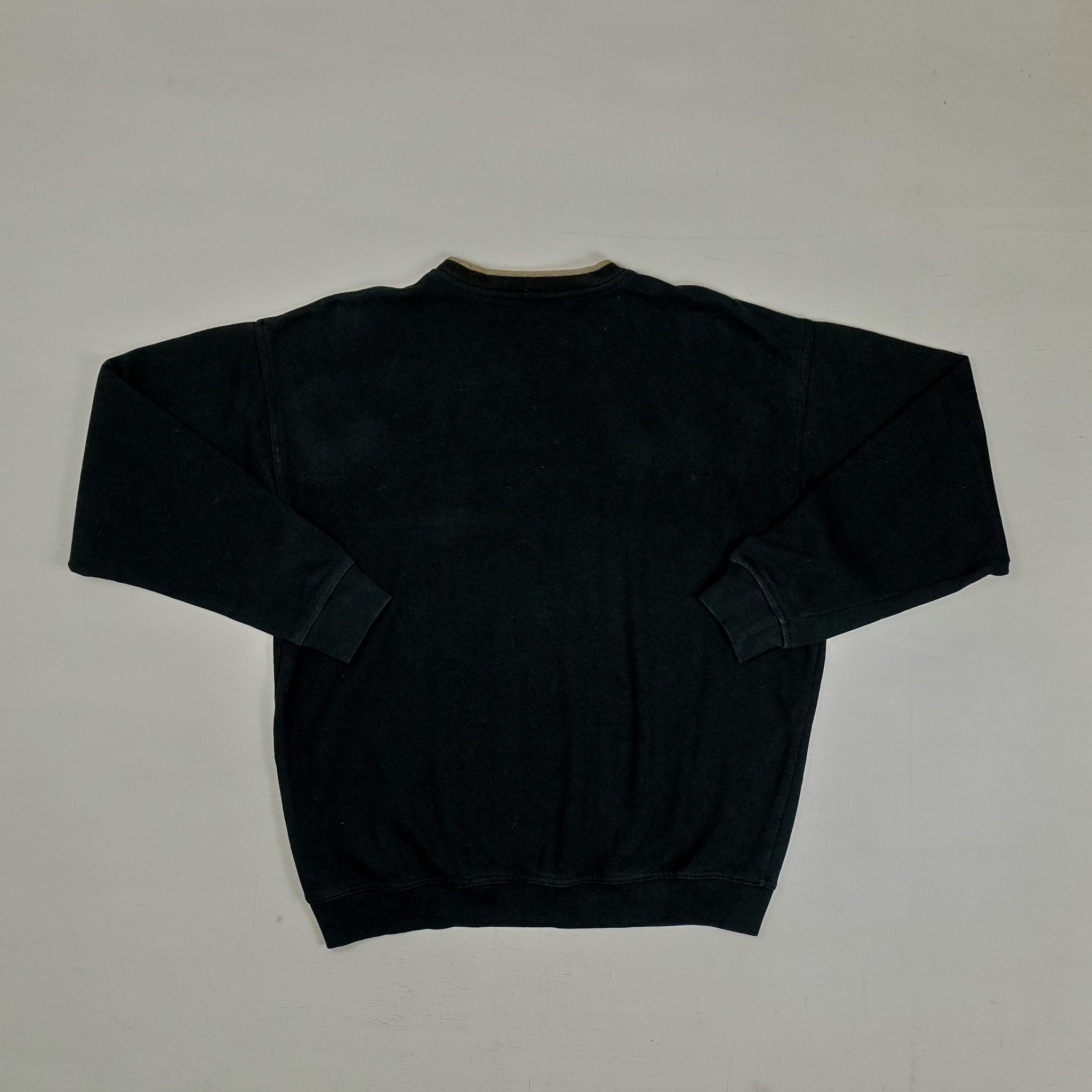 Vintage Adidas Black Sweatshirt (L)