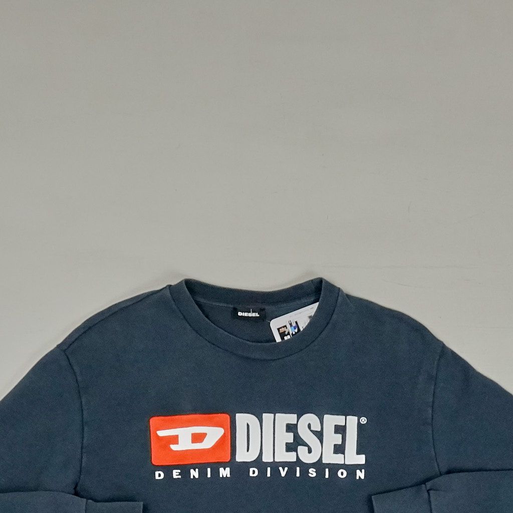 Vintage Diesel Blue Sweatshirt (S)