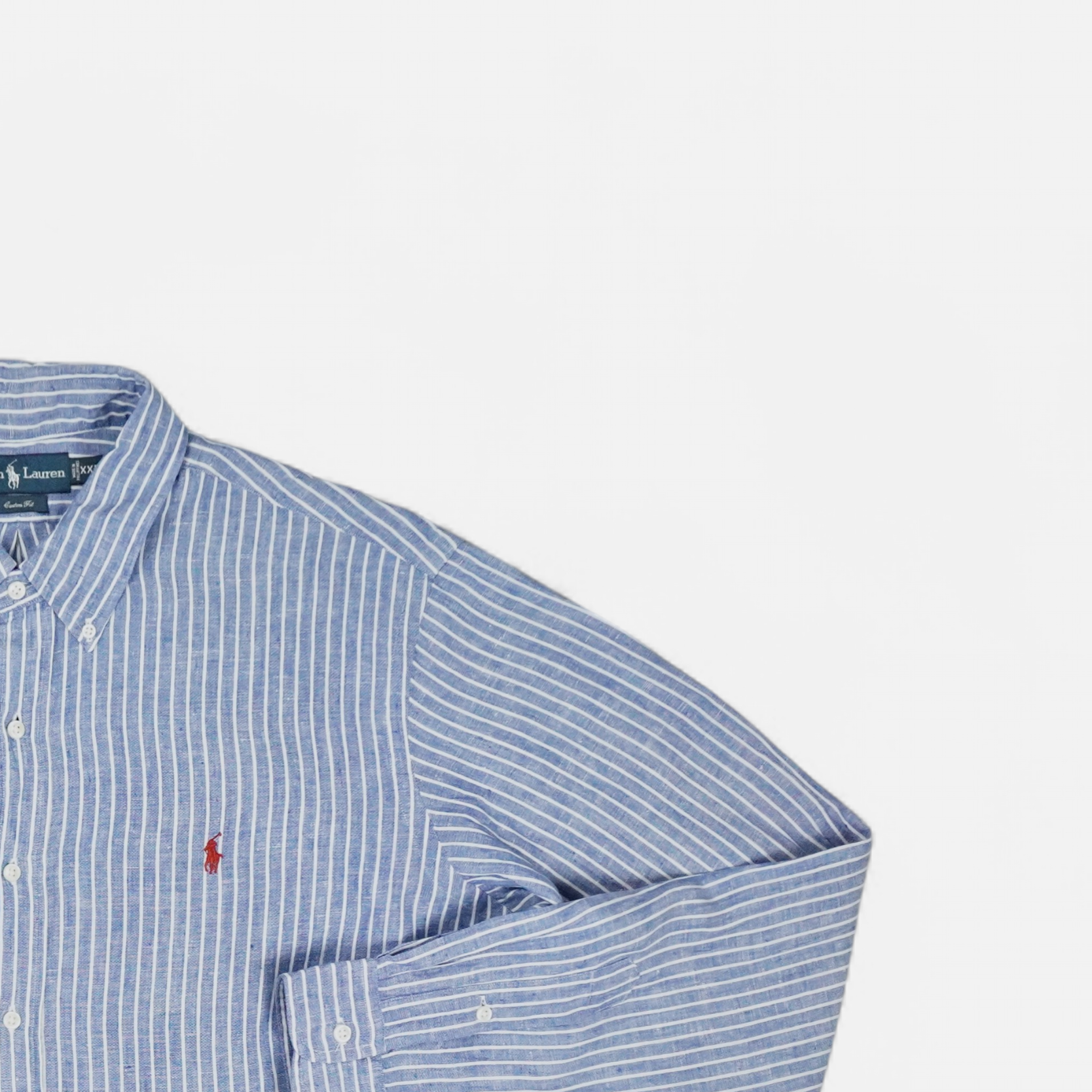 Vintage Ralph Lauren Blue Shirt (XXL)