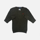Vintage Polo Ralph Lauren Grey Knit Jumper (M)