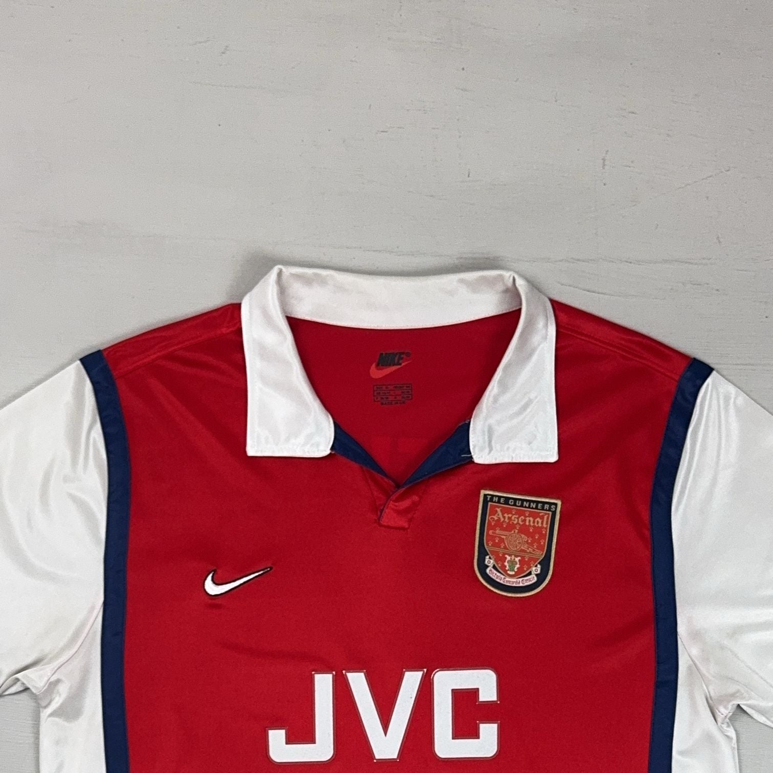 Arsenal Nicolas Anelka 1998/99 Nike Home Jersey (XL)