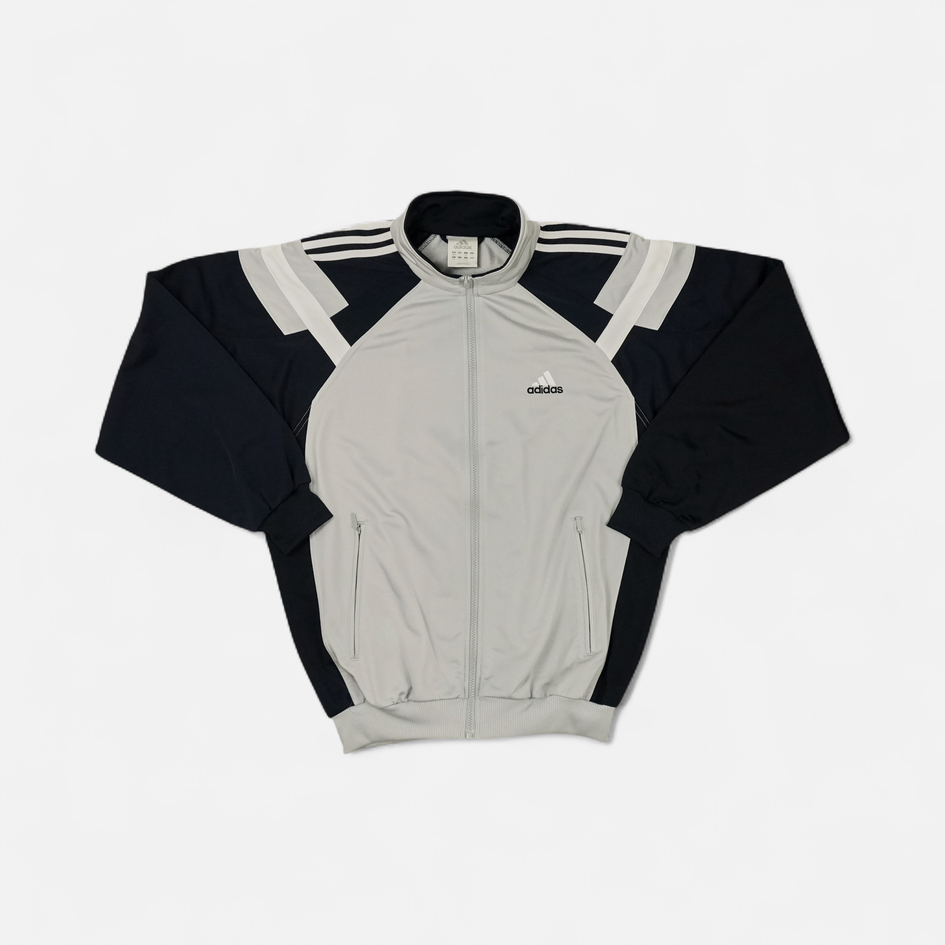Vintage Adidas Grey Trackjacket (L)