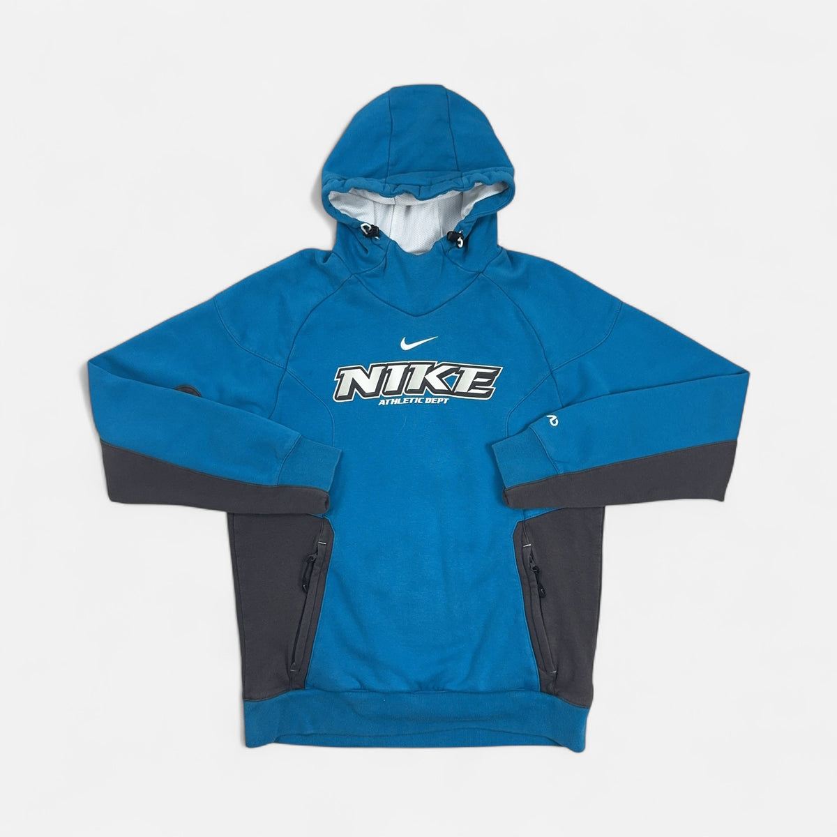 Vintage Nike Blue Active Hoodie (M)