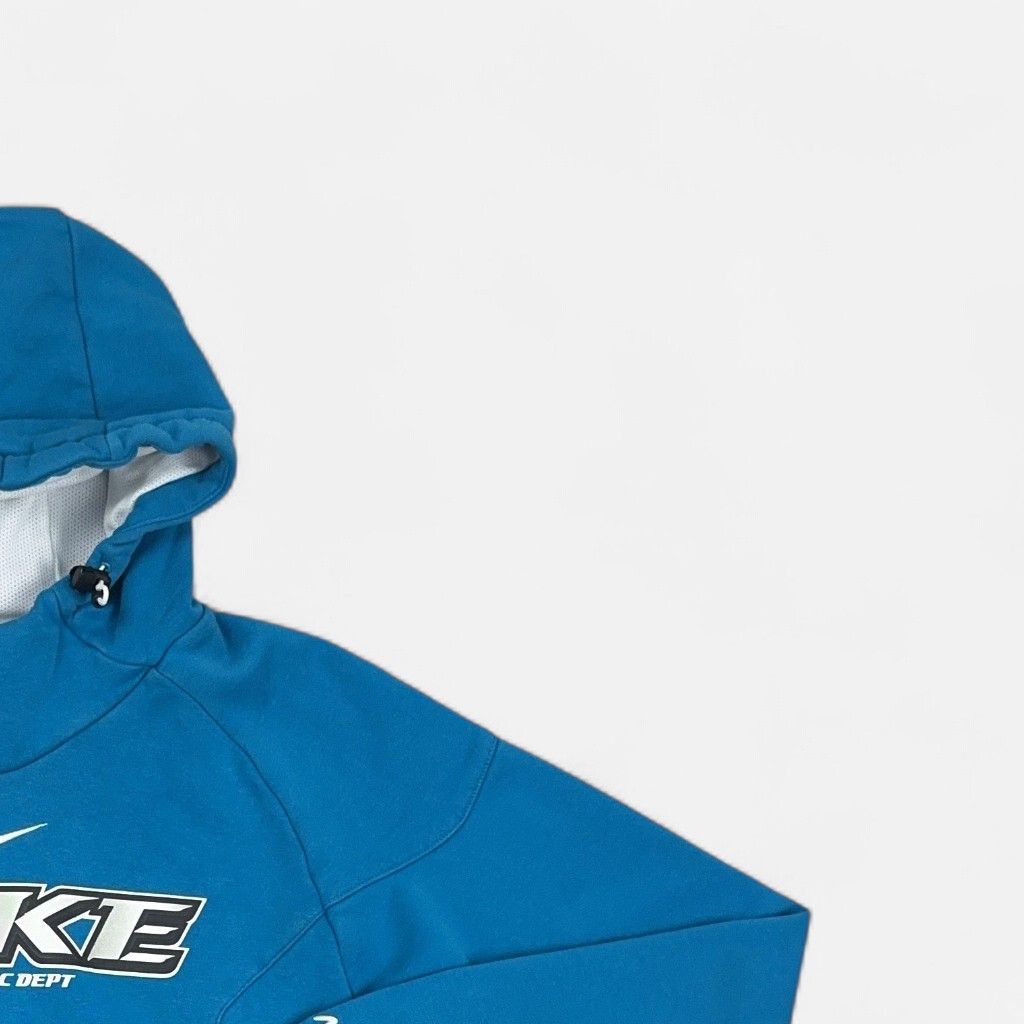 Vintage Nike Blue Active Hoodie (M)