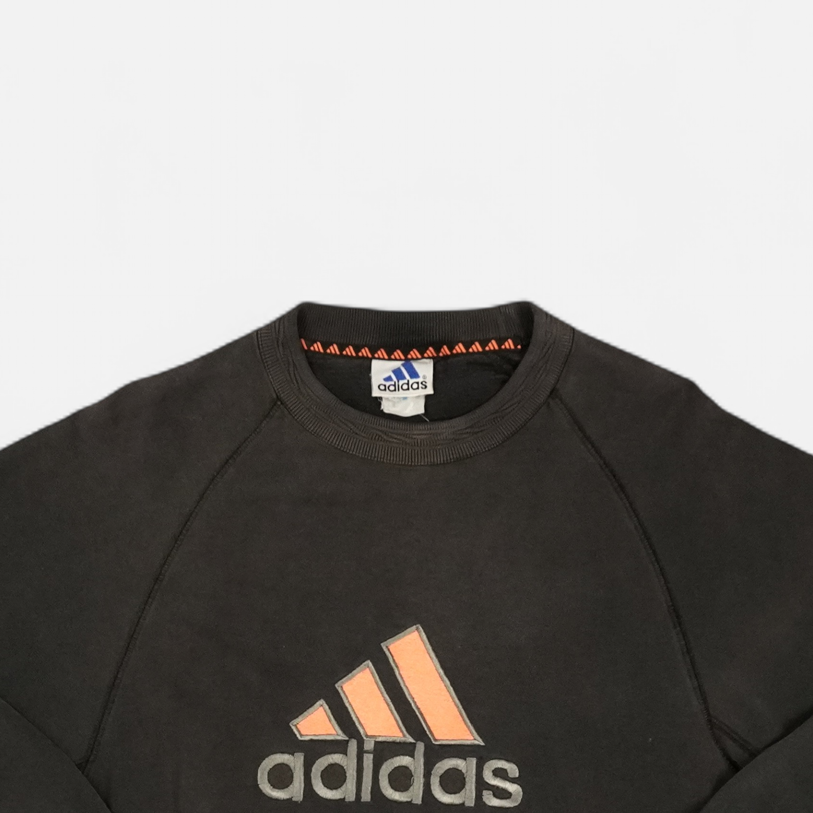 Vintage Adidas Black Sweatshirt (M)