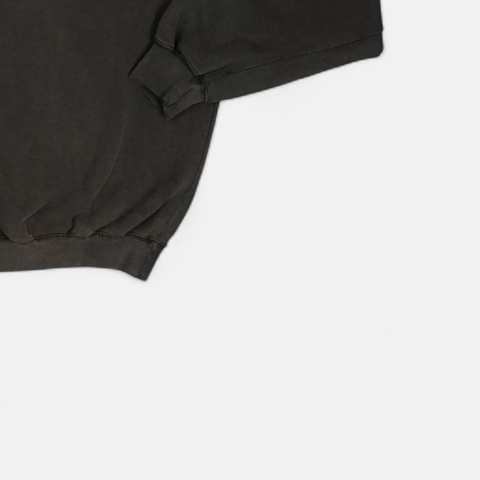 Vintage Adidas Black Sweatshirt (M)