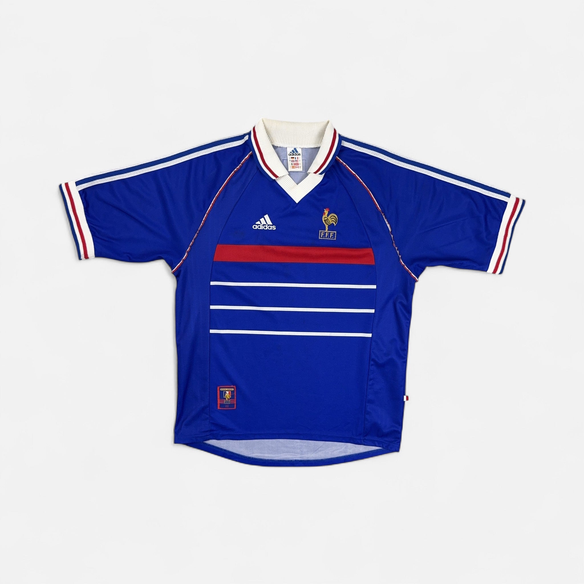 France 1998 - 2000 Adidas Home Jersey (L)