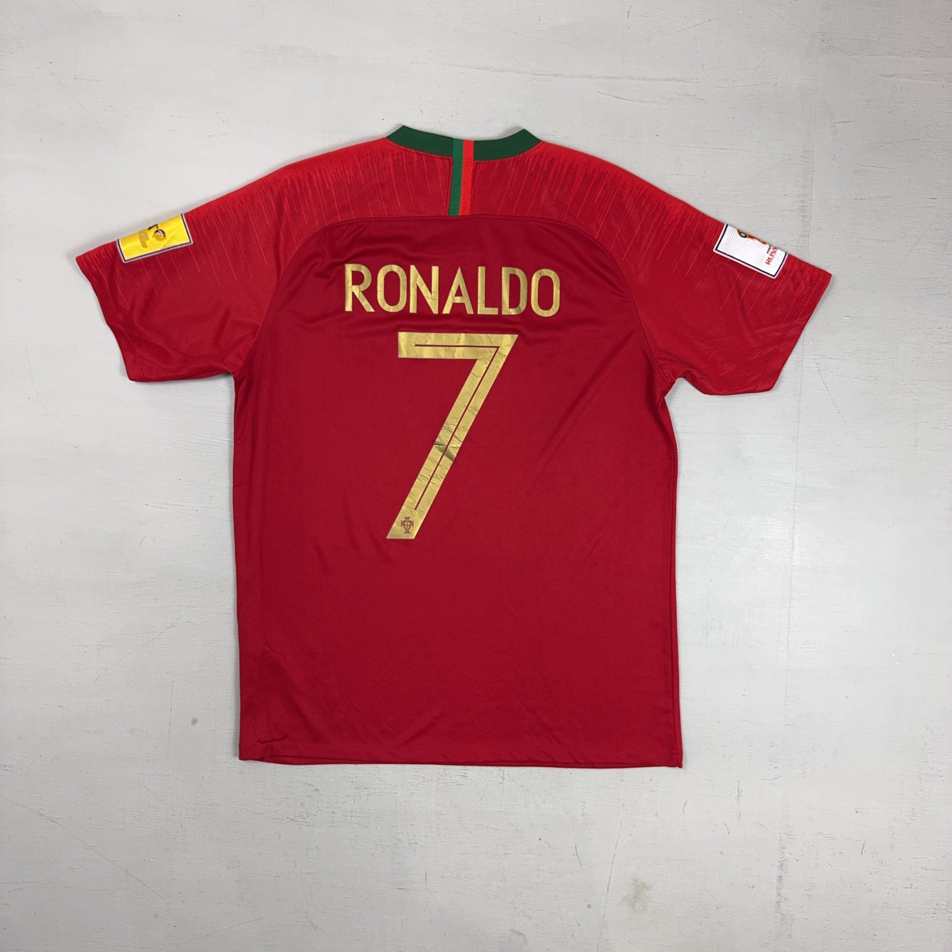Portugal Cristiano Ronaldo 2018/19 Nike Home Jersey (XL)